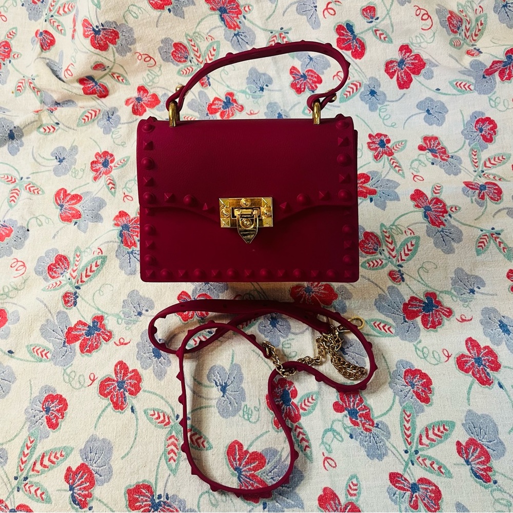 Small Burgundy Purse